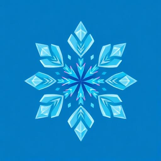 Ilustración vectorial de formación de cristales